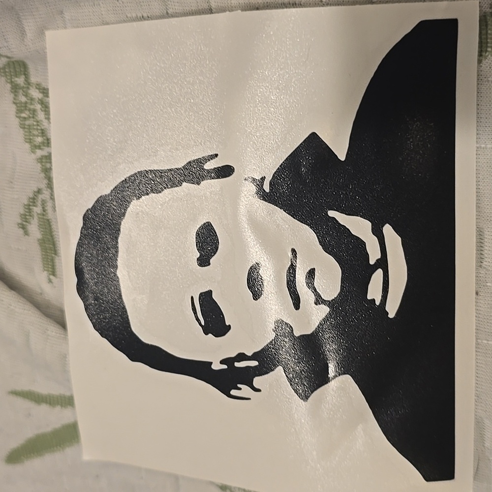❤️10/$13 New Black Horror Character Sticker Decal For Car Or Wall Cups Myers